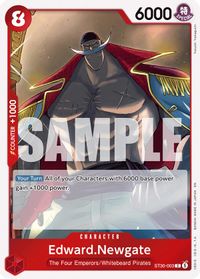 Edward.Newgate — Starter Deck EX: Luffy & Ace