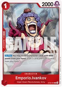 Emporio.Ivankov — Starter Deck EX: Luffy & Ace