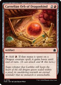 Carnelian Orb of Dragonkind (0759) — Foundations