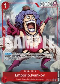 Emporio.Ivankov (Full Art) — Starter Deck EX: Luffy & Ace