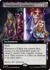 Thunderbolts Conspiracy (Extended Art) — Marvel Super Heroes
