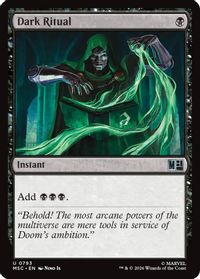 Dark Ritual — Commander: Marvel Super Heroes