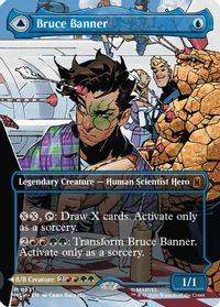 Bruce Banner (Borderless) (0331) — Marvel Super Heroes