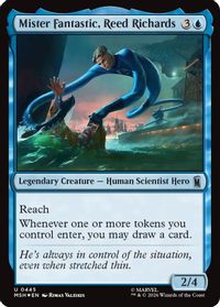Mister Fantastic, Reed Richards (Surge Foil) — Marvel Super Heroes