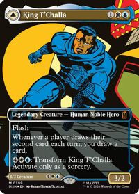 King T'Challa (Borderless) (0399) — Marvel Super Heroes