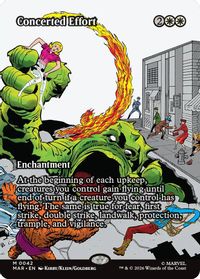 Concerted Effort (Borderless) — Marvel Universe Eternal-Legal