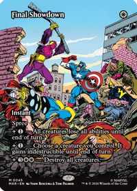 Final Showdown (Borderless) — Marvel Universe Eternal-Legal