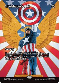 Steelshaper's Gift (Borderless) — Marvel Universe Eternal-Legal