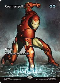 Counterspell (Borderless) (0052) — Marvel Universe Eternal-Legal