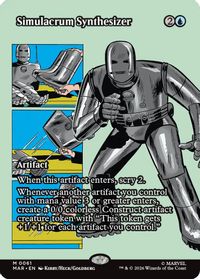 Simulacrum Synthesizer (Borderless) — Marvel Universe Eternal-Legal