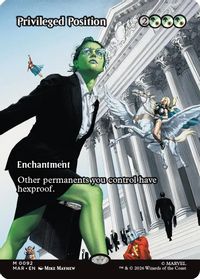 Privileged Position (Borderless) — Marvel Universe Eternal-Legal