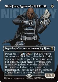 Nick Fury, Agent of S.H.I.E.L.D. (Borderless) (0357) — Marvel Super Heroes
