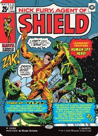 Nick Fury, Agent of S.H.I.E.L.D. (Borderless) (0389) — Marvel Super Heroes