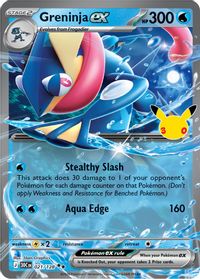 Greninja ex — ME: 30th Celebration