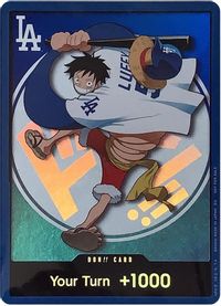 DON!! Card (LA Dodgers 2026 Promo) — One Piece Promotion Cards