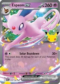 Espeon ex — ME: 30th Celebration