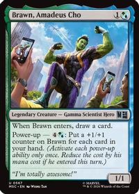 Brawn, Amadeus Cho — Commander: Marvel Super Heroes