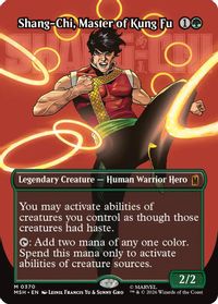 Shang-Chi, Master of Kung Fu (Borderless) (0370) — Marvel Super Heroes