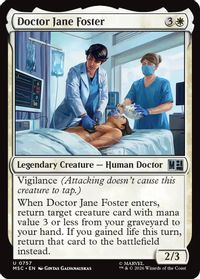 Doctor Jane Foster — Commander: Marvel Super Heroes