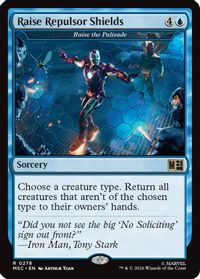 Raise Repulsor Shields - Raise the Palisade — Commander: Marvel Super Heroes