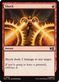 Shock — Commander: Marvel Super Heroes