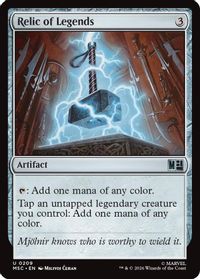 Relic of Legends — Commander: Marvel Super Heroes