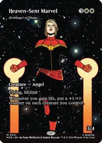 Heaven-Sent Marvel - Archangel of Thune (Borderless) — Marvel Universe Eternal-Legal
