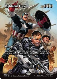 Righteous Fury (Borderless) — Marvel Universe Eternal-Legal