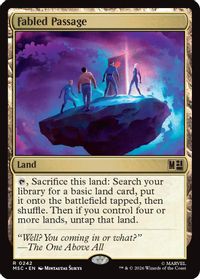 Fabled Passage (Surge Foil) — Commander: Marvel Super Heroes