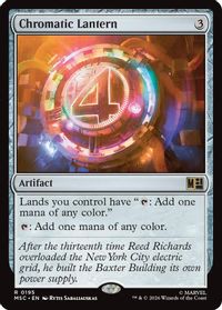 Chromatic Lantern (Surge Foil) — Commander: Marvel Super Heroes