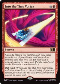 Into the Time Vortex (Surge Foil) — Commander: Marvel Super Heroes
