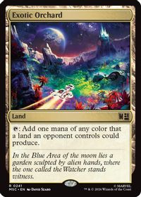 Exotic Orchard (Surge Foil) — Commander: Marvel Super Heroes