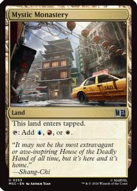 Mystic Monastery (Surge Foil) — Commander: Marvel Super Heroes