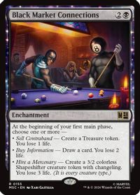Black Market Connections — Commander: Marvel Super Heroes