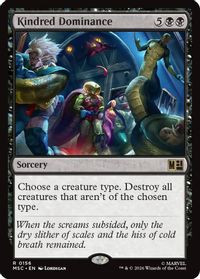 Kindred Dominance (Surge Foil) — Commander: Marvel Super Heroes