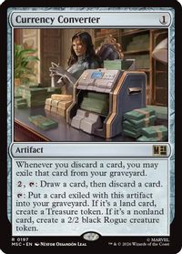 Currency Converter (Surge Foil) — Commander: Marvel Super Heroes