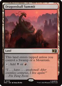 Dragonskull Summit (Surge Foil) — Commander: Marvel Super Heroes