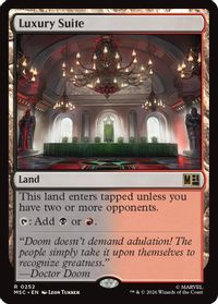 Luxury Suite (Surge Foil) — Commander: Marvel Super Heroes