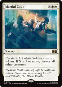 Martial Coup — Commander: Marvel Super Heroes