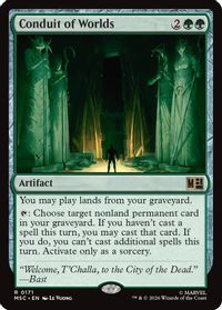 Conduit of Worlds — Commander: Marvel Super Heroes