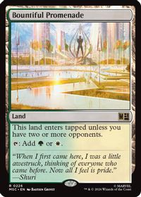 Bountiful Promenade — Commander: Marvel Super Heroes