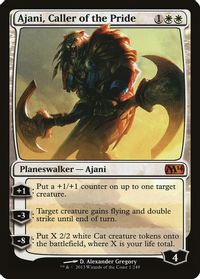 Ajani, Caller of the Pride — Magic 2014 (M14)