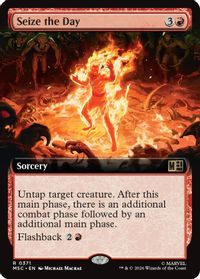 Seize the Day (Extended Art) — Commander: Marvel Super Heroes