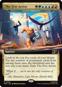 The Five Arrive - Genesis Ultimatum (Extended Art) — Commander: Marvel Super Heroes