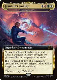 Franklin's Finality - Annie Joins Up (Extended Art) — Commander: Marvel Super Heroes