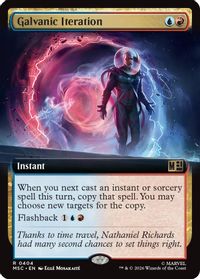 Galvanic Iteration (Extended Art) — Commander: Marvel Super Heroes