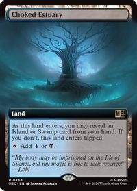 Choked Estuary (Extended Art) — Commander: Marvel Super Heroes