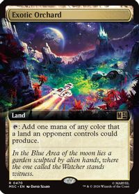 Exotic Orchard (Extended Art) — Commander: Marvel Super Heroes