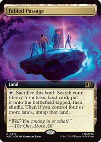 Fabled Passage (Extended Art) — Commander: Marvel Super Heroes