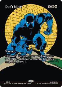 Don't Move (Borderless) — Marvel Universe Eternal-Legal